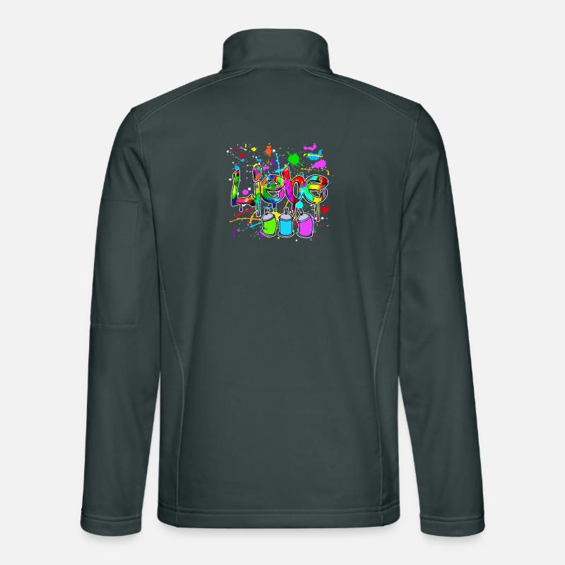 Spraydose Strassenkunst Wildstyle Graffite Sprayer Unisex Softshelljacke