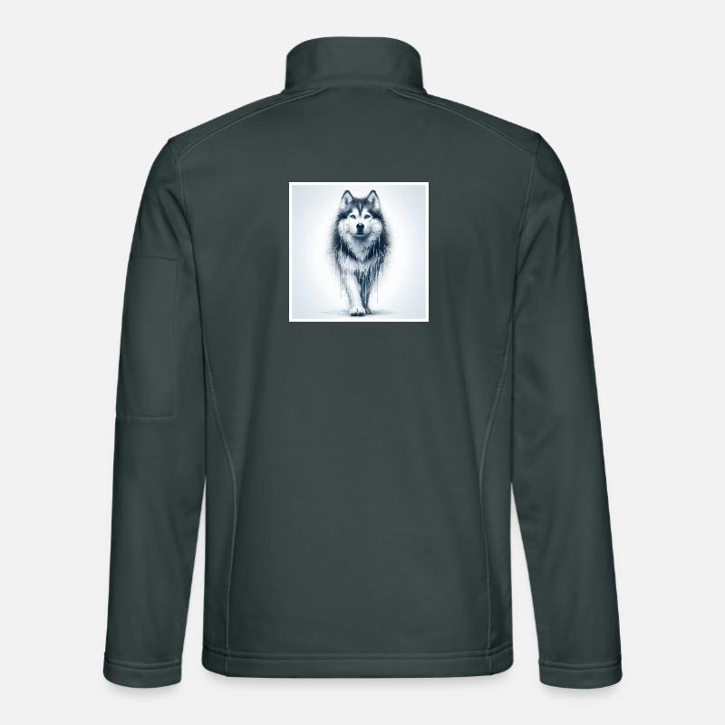 Rauque Veste en tissu softshell Unisexe