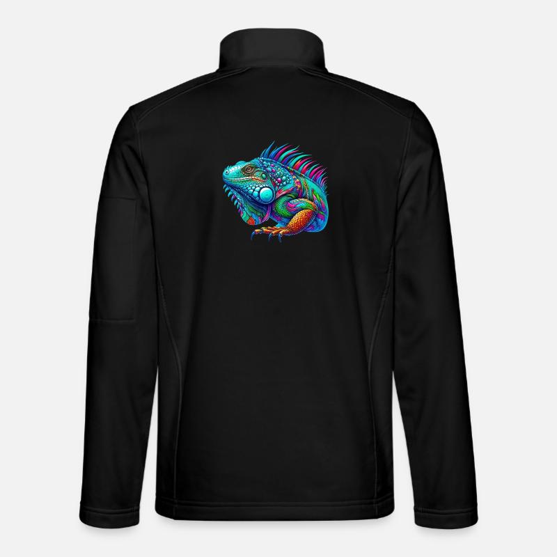 Iguana - Unisex Softshell Jacket - black