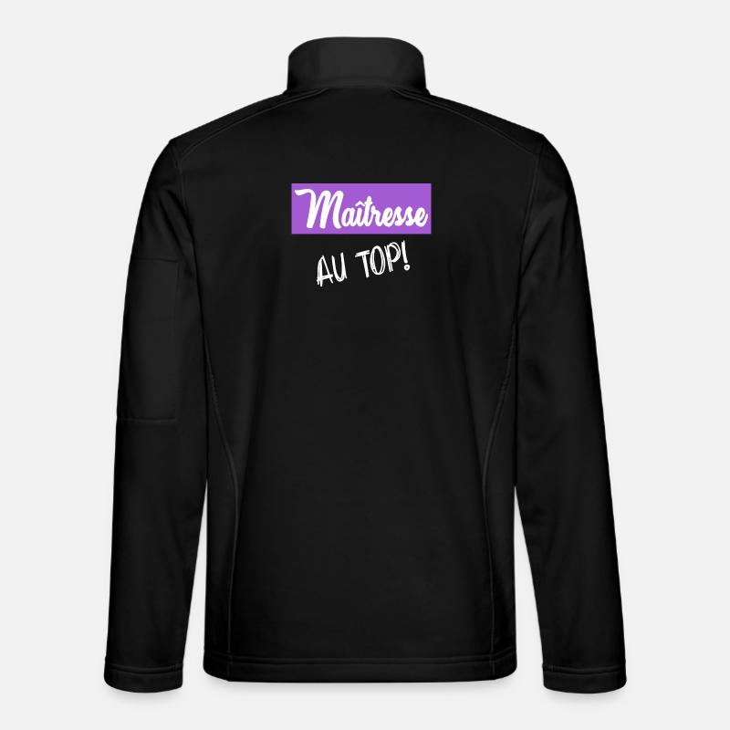 THANK YOU MISTRESS - Unisex Softshell Jacket - black