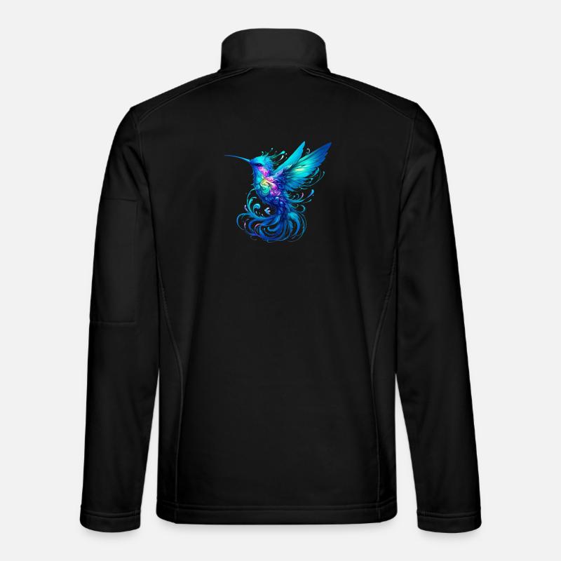 Hummingbird - Unisex Softshell Jacket - black