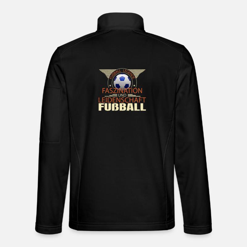 Fußball Legende - Unisex Softshelljacke - Schwarz