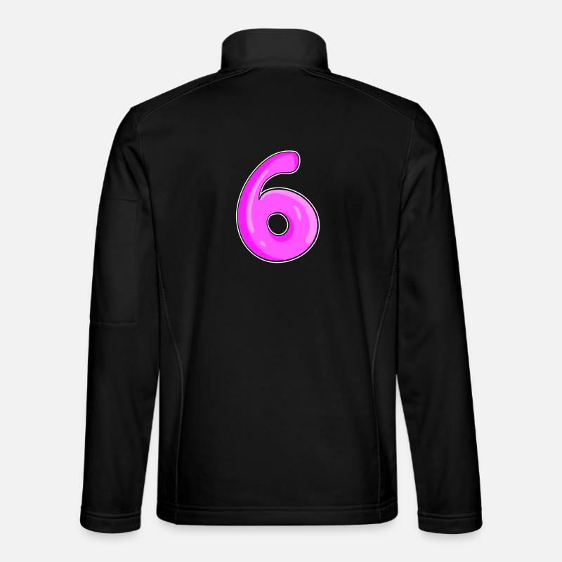 Numéro 6 Numéro - Veste en tissu softshell Unisexe - noir