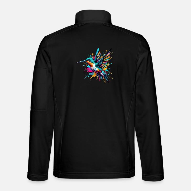 Colibri - Veste en tissu softshell Unisexe - noir