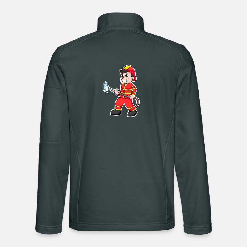 Fire Brigade Young Firefighter Unisex Softshell Jacket