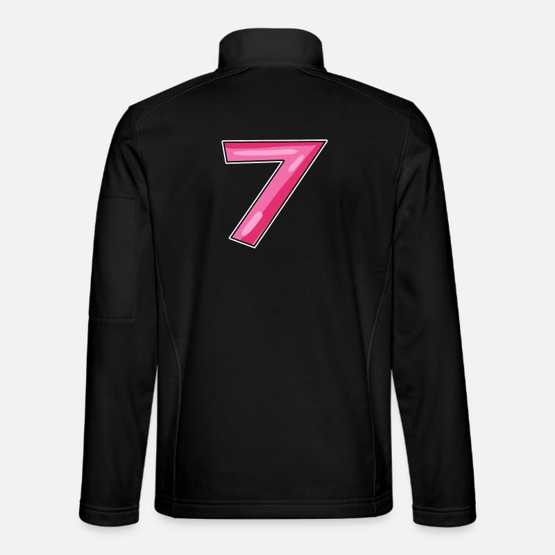 7 - Veste en tissu softshell Unisexe - noir