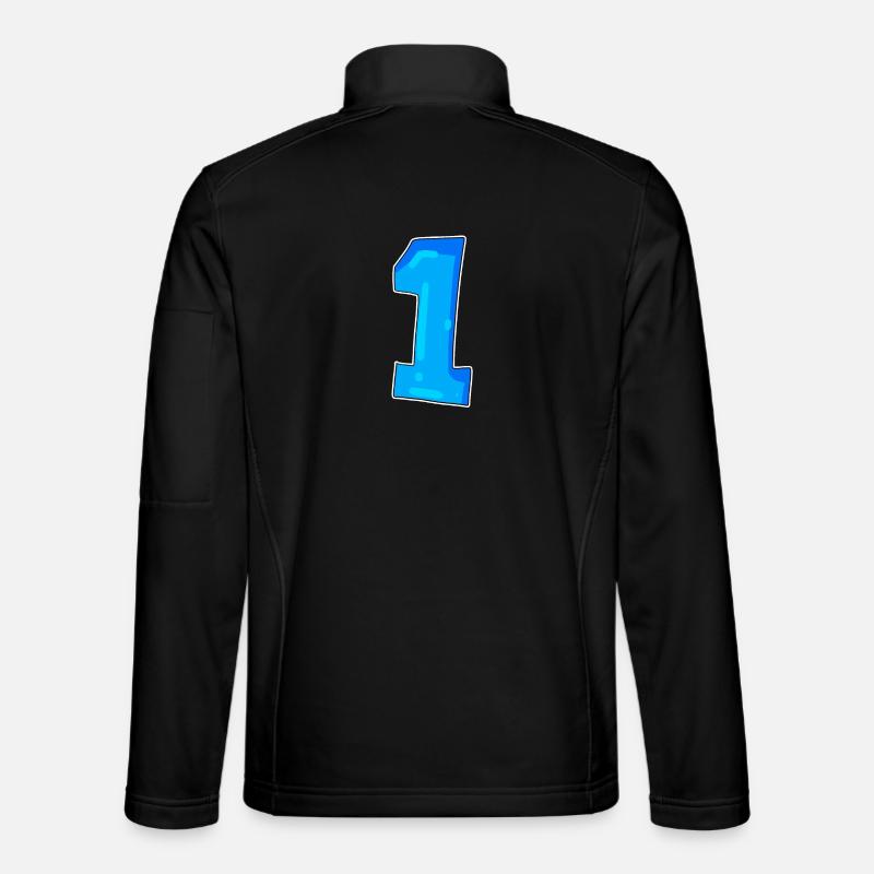 1 - Veste en tissu softshell Unisexe - noir