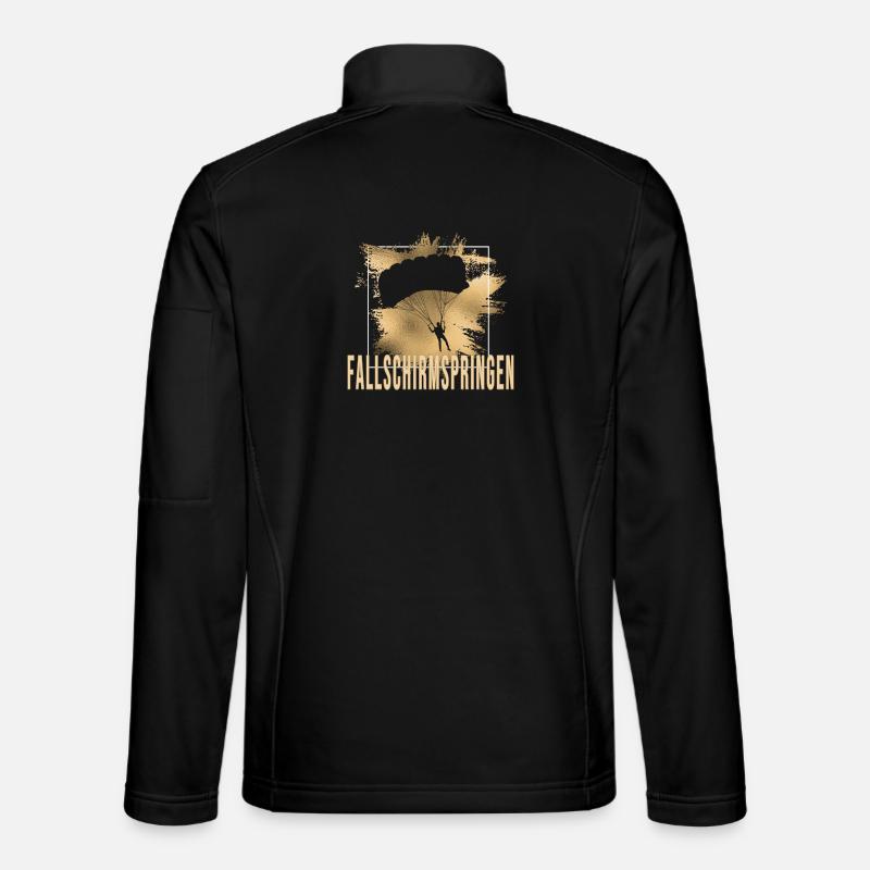 Fallschirmspringen Unisex Softshelljacke