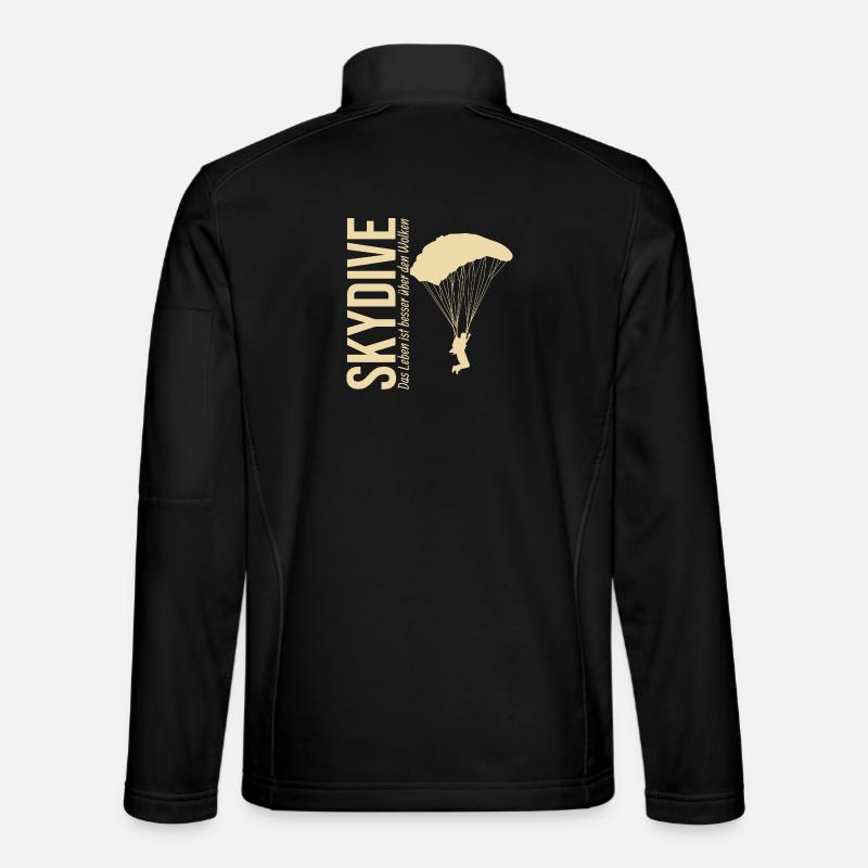 Skydive - Das Leben ist besser über den Wolken Unisex Softshelljacke