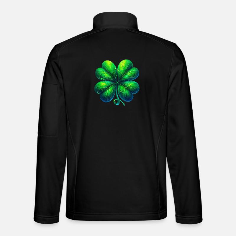 Four-leaf clover Unisex Softshell Jacket