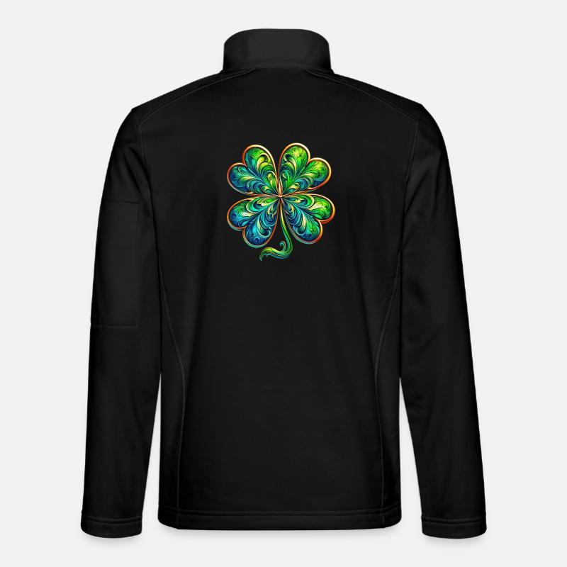 Four-leaf clover Unisex Softshell Jacket