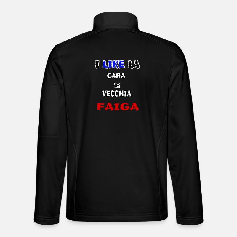 belle chemise CARA E VECCHIA FAIGA jerry calà Veste en tissu softshell Unisexe