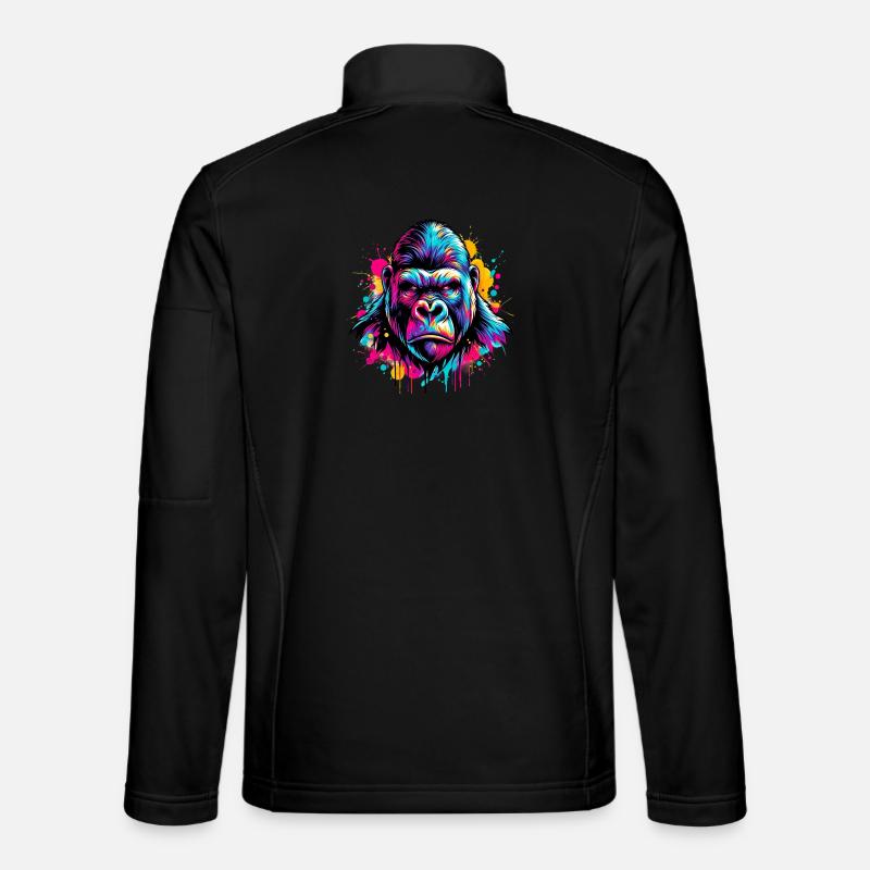 Gorilla - Unisex Softshell Jacket - black