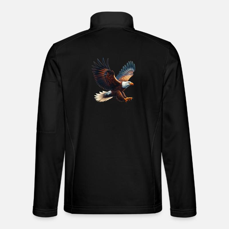 Eagle - Unisex Softshell Jacket - black