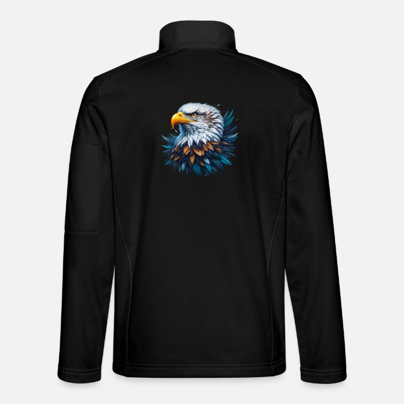 Eagle - Unisex Softshell Jacket - black