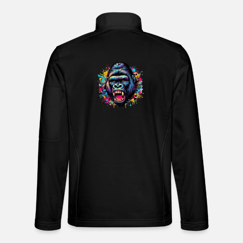 Gorilla - Unisex Softshell Jacket - black
