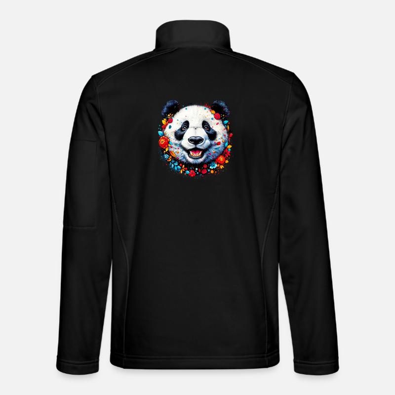 Panda Unisex Softshell Jacket