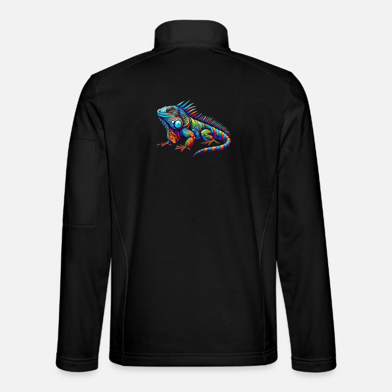 Iguana - Unisex Softshell Jacket - black