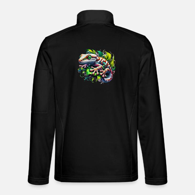 Gecko - Unisex Softshell Jacket - black