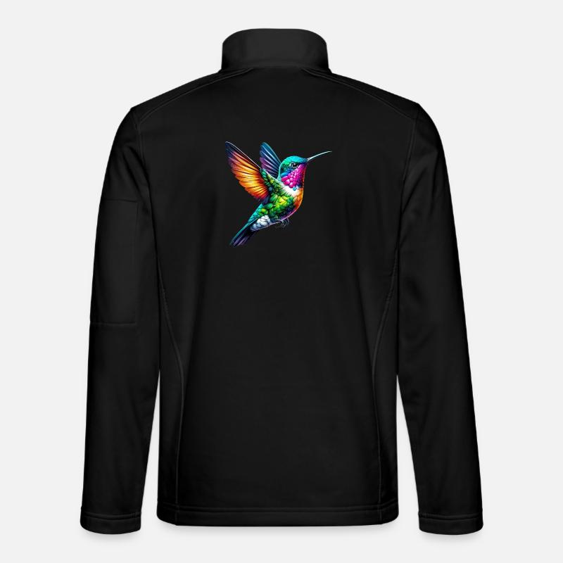 Colibri - Veste en tissu softshell Unisexe - noir