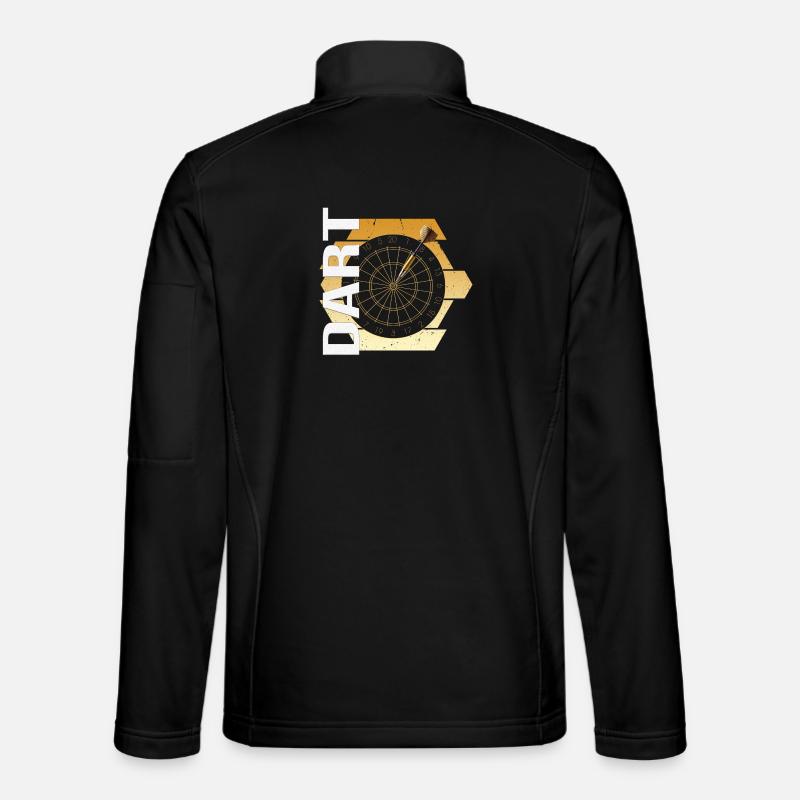 Dart - Unisex Softshelljacke - Schwarz