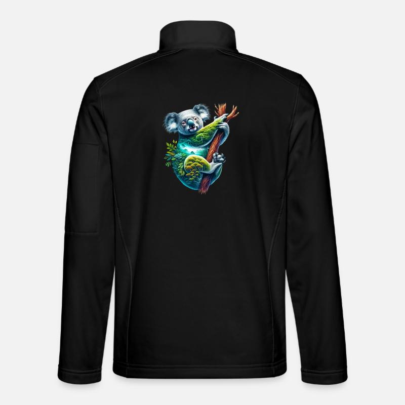 Koala - Unisex Softshell Jacket - black