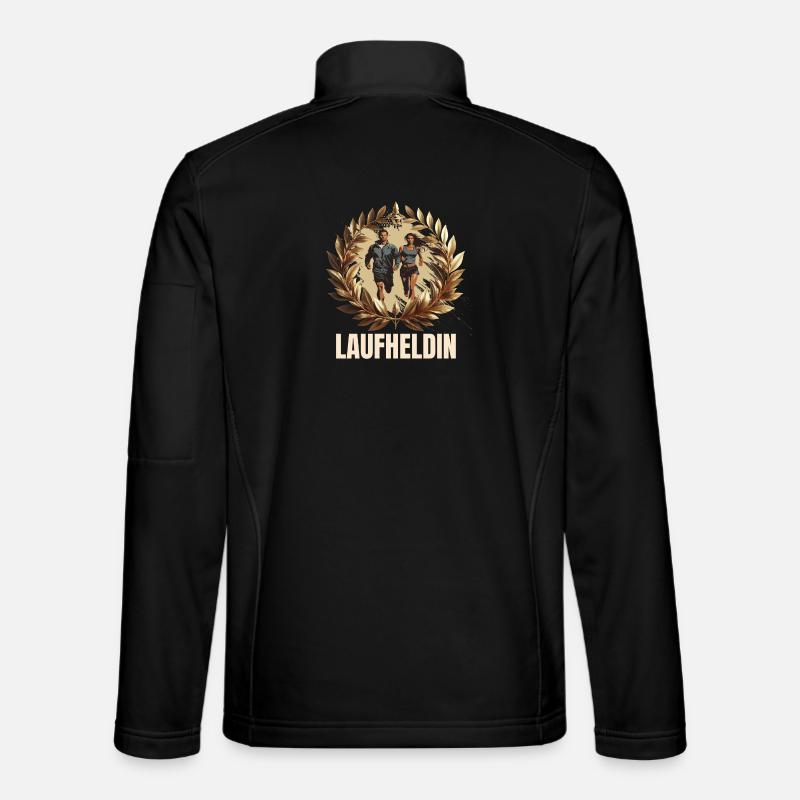 Laufheldin - Unisex Softshelljacke - Schwarz