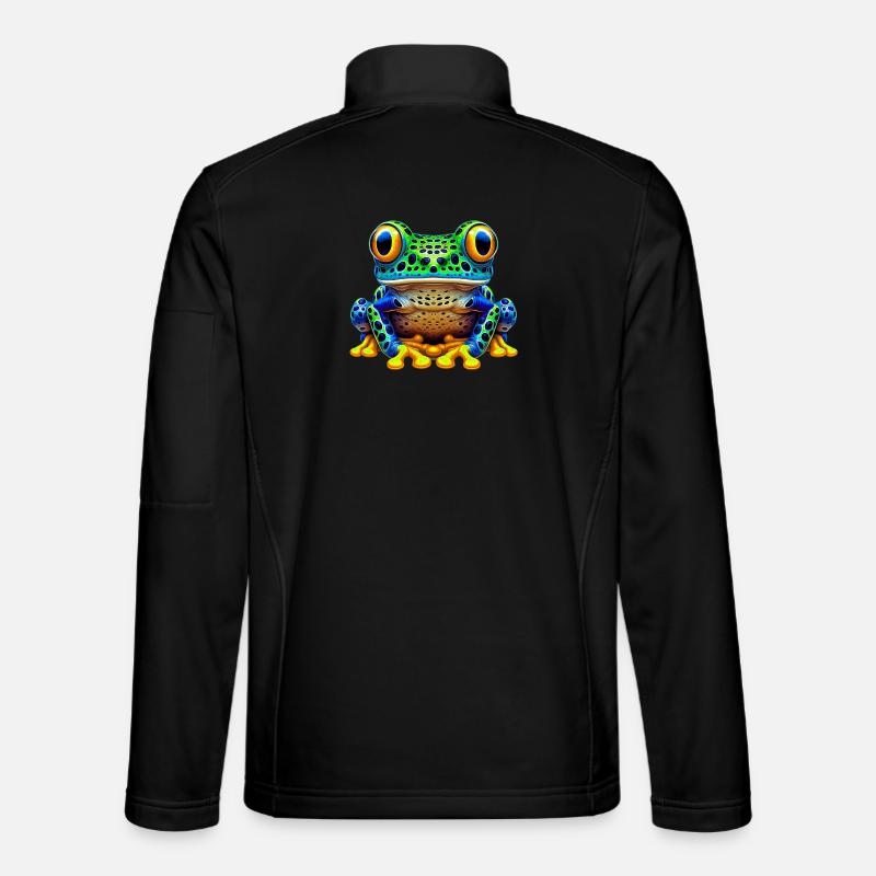 Frosch - Unisex Softshelljacke - Schwarz