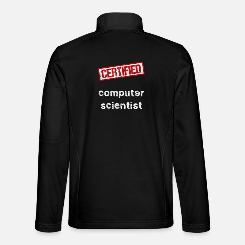 Informaticien - Veste en tissu softshell Unisexe - noir