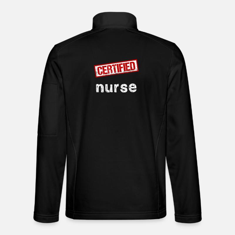 Nurse - Unisex Softshell Jacket - black