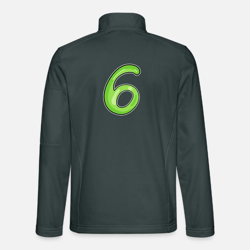 6 vert Veste en tissu softshell Unisexe