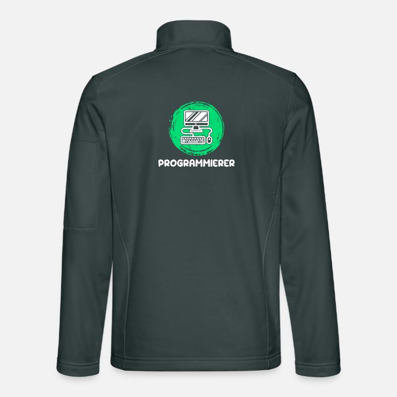 Computer Freak Scripting Developer Programmer Unisex Softshell Jacket