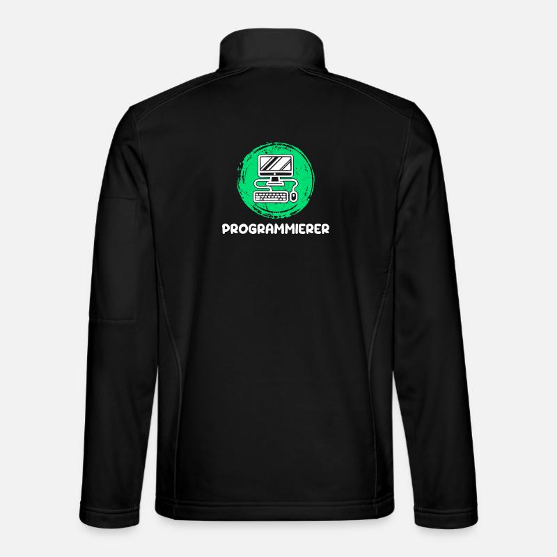 Computerfreak Skripting Developer Programmierer Unisex Softshelljacke