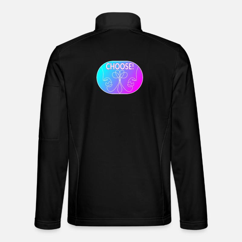 Dessin au trait - Choisir Veste en tissu softshell Unisexe
