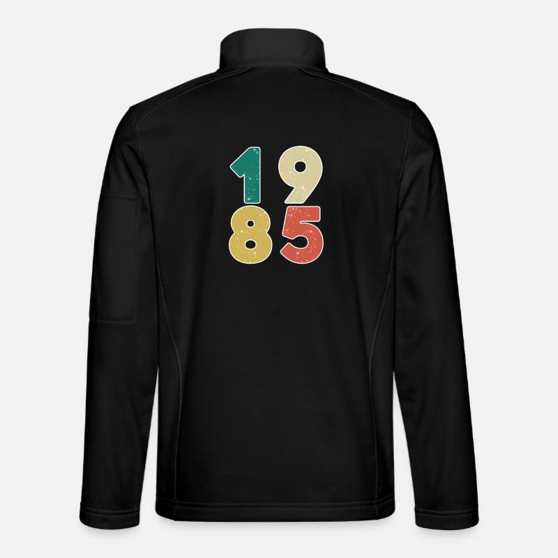 1985 - Year 1985 - Year 1985 - Unisex Softshell Jacket - black