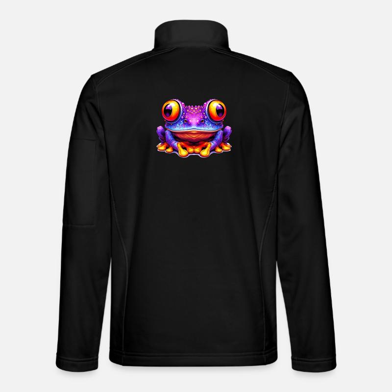 Frosch - Unisex Softshelljacke - Schwarz