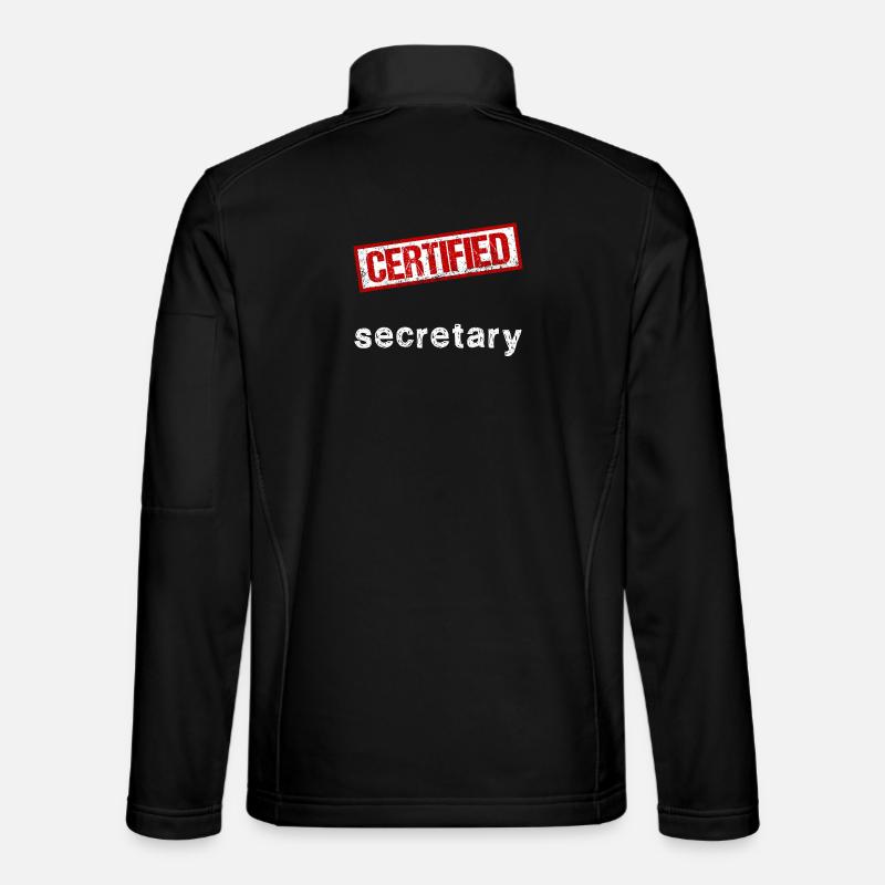 Secretary - Unisex Softshell Jacket - black