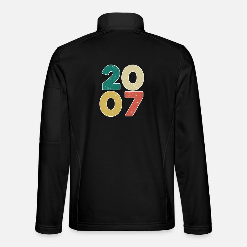 2007 - Year 2007 - Year 2007 - Unisex Softshell Jacket - black