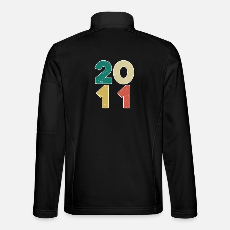 2011 - Year 2011 - Year 2011 - Unisex Softshell Jacket - black
