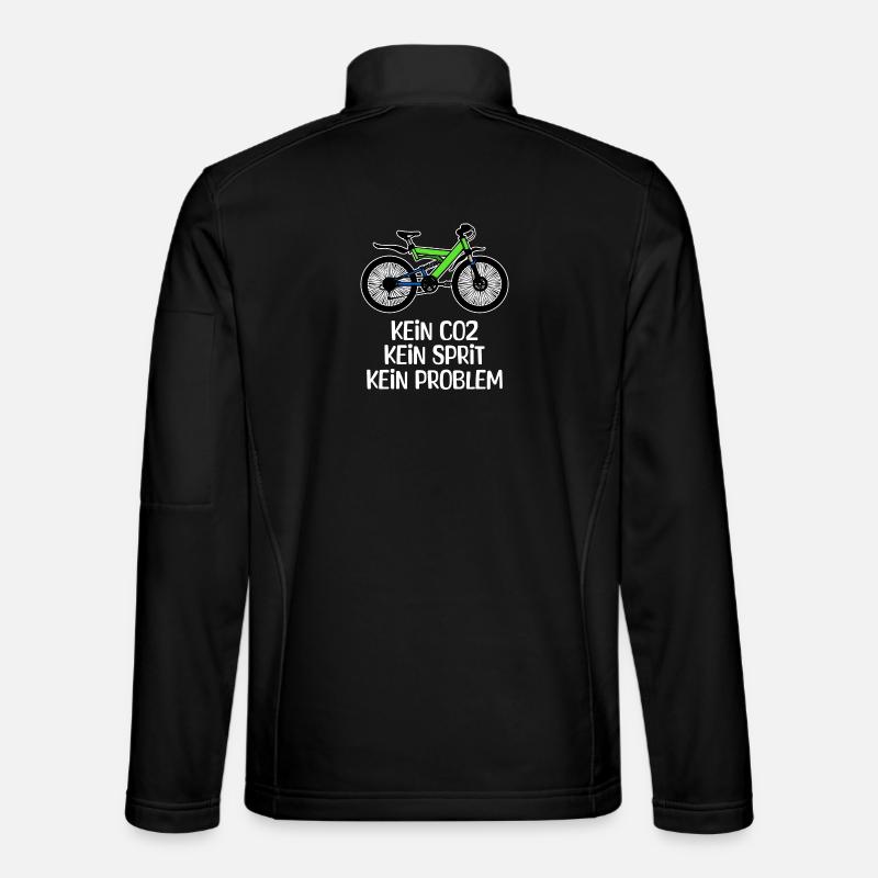Bicycle Refueling Energy Statement Energy Storage Unisex Softshell Jacket