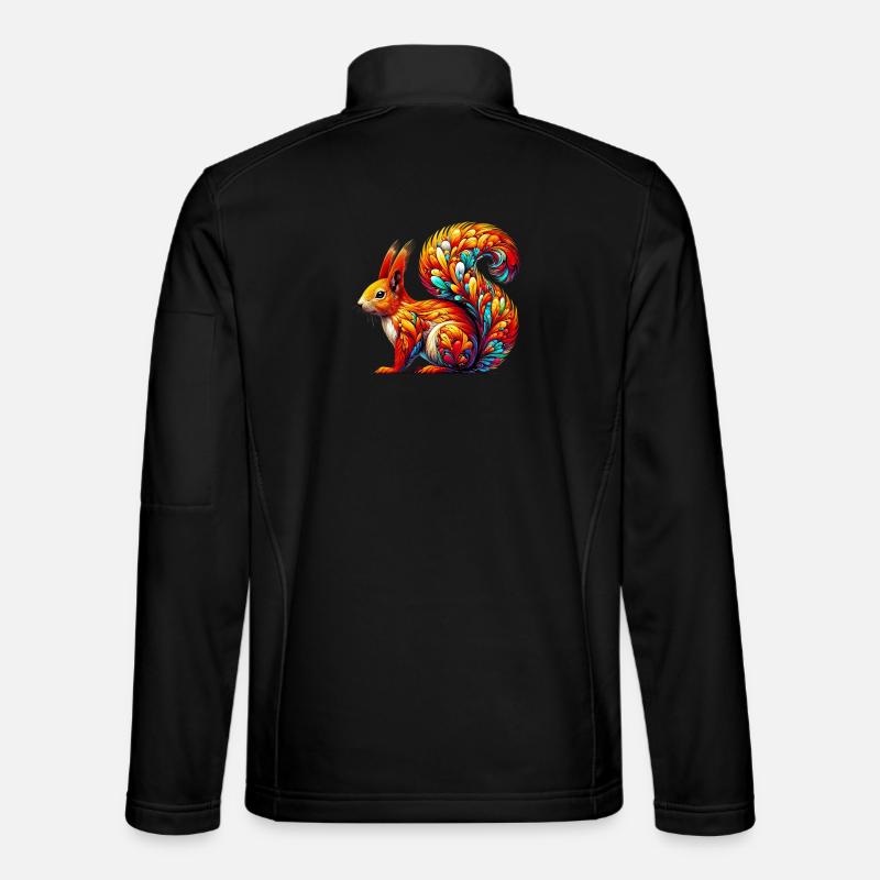 Squirrel - Unisex Softshell Jacket - black