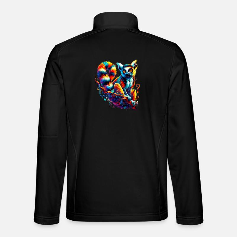 Lemur - Unisex Softshelljacke - Schwarz
