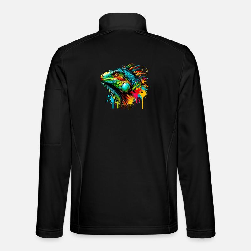 Iguana - Unisex Softshell Jacket - black