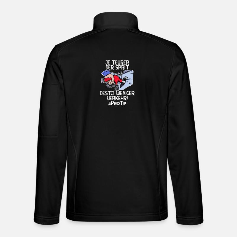 Ravitaillement en carburant Essence Diesel Déclaration Pompe à carburant Électricité Veste en tissu softshell Unisexe