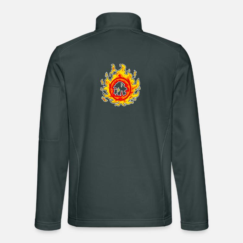 Cercle de feu Veste en tissu softshell Unisexe