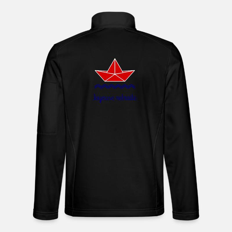 GLÜCKLICHER RUHESTAND - Unisex Softshelljacke - Schwarz