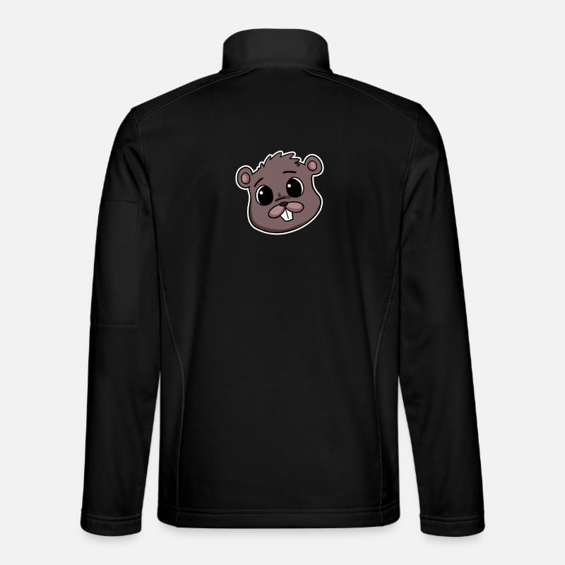 Beaver Head - Unisex Softshell Jacket - black
