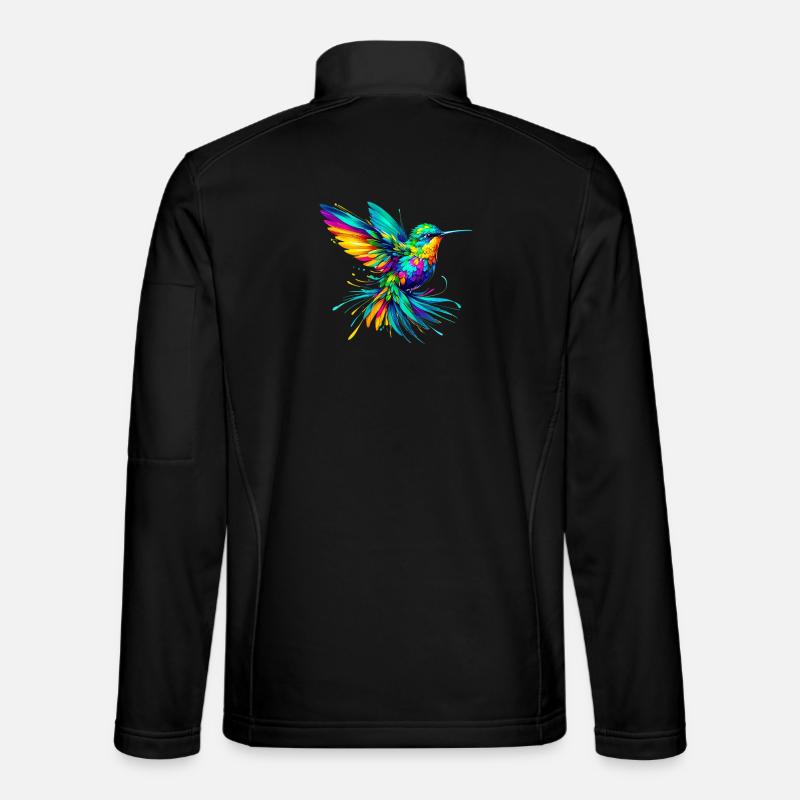 Colibri - Veste en tissu softshell Unisexe - noir