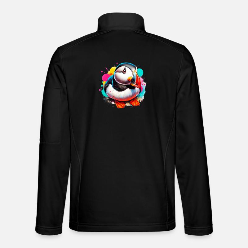 Papageitaucher Unisex Softshelljacke