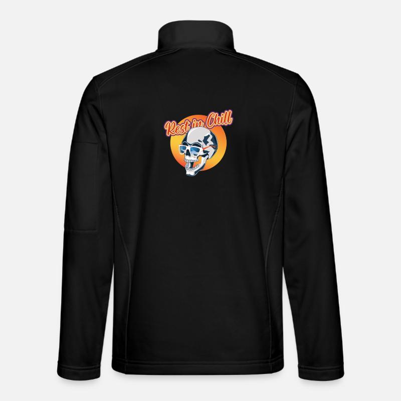 Rest in Chill Skull Unisex Softshelljacke